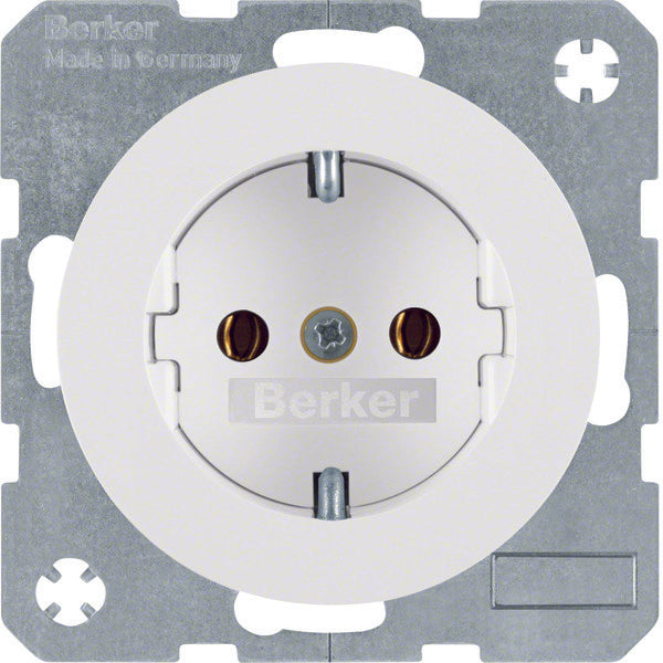 Hager Berker R.1/R.3 Wall Socket Outlet (WCD Switchgear) - 47432089