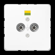 Jung CD500 Potential Equalization Socket Outlet - CD565-2NWW