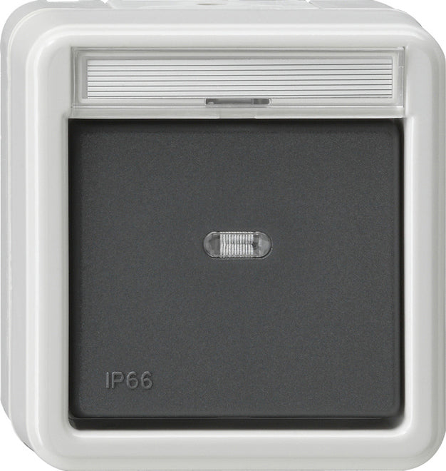 Gira Waterproof Surface-Mounted Installation Switch - 010631