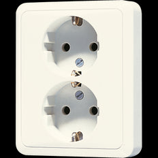 Jung CD500 Wall Outlet Box (WCD Switchgear) - 5020NU