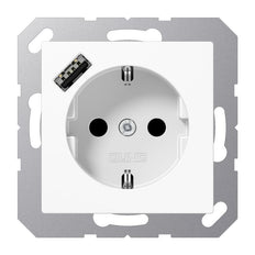 Jung Wall Outlet Box (WCD Switchgear) - A1520-18AWW
