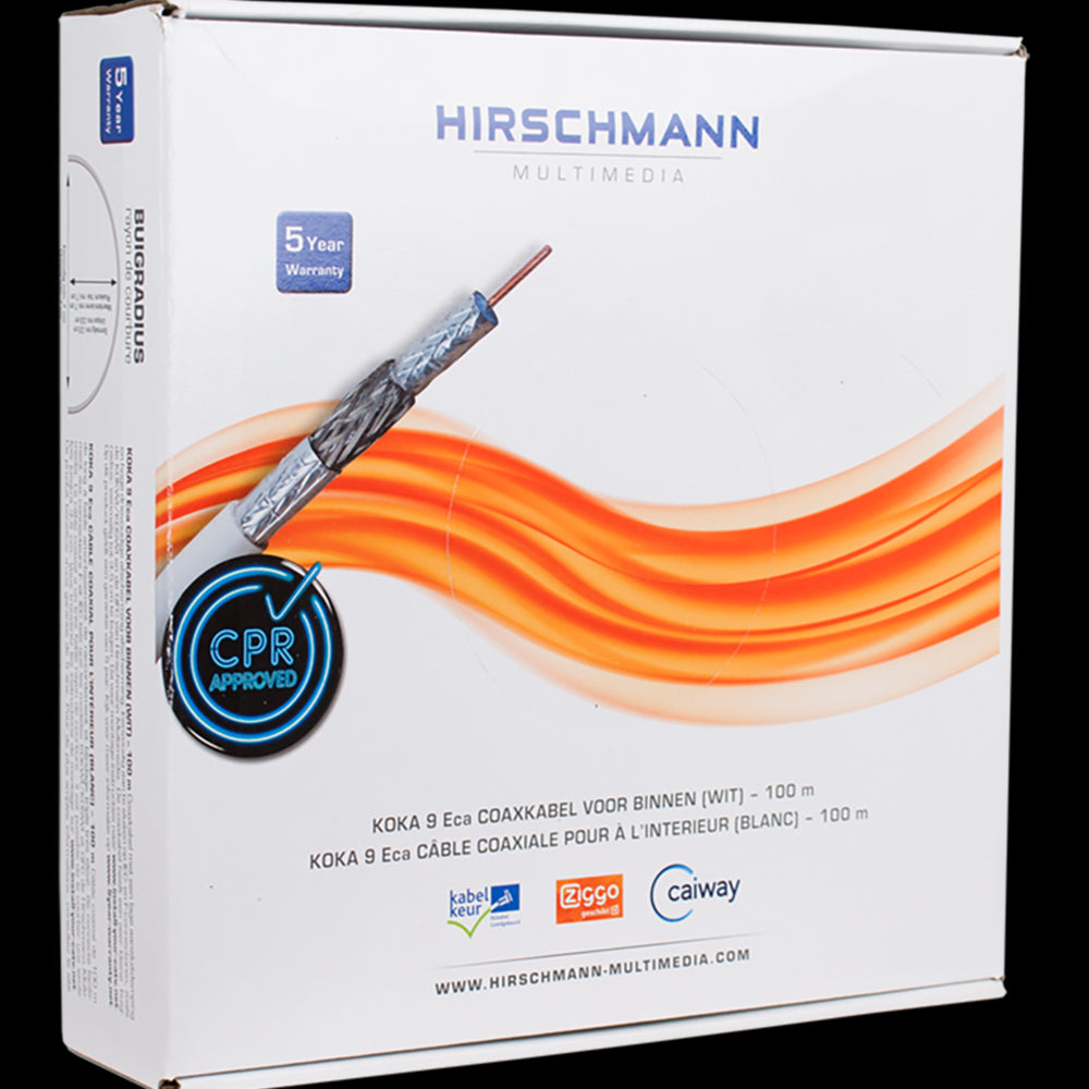 Hirschmann Multimedia KOKA Coaxial Cable - 298799801 [100 Meters]