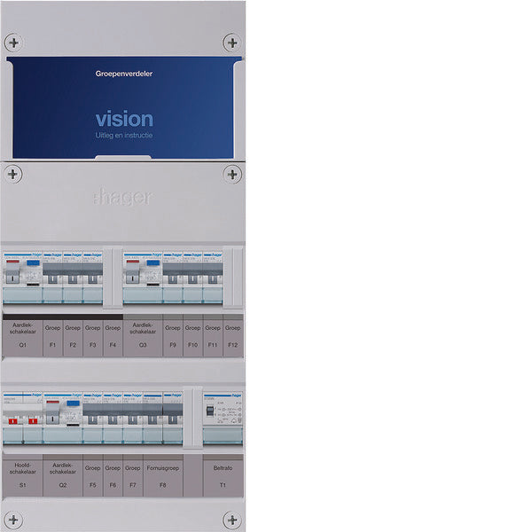 Hager VISION Installation Cabinet - VKG333E-FT