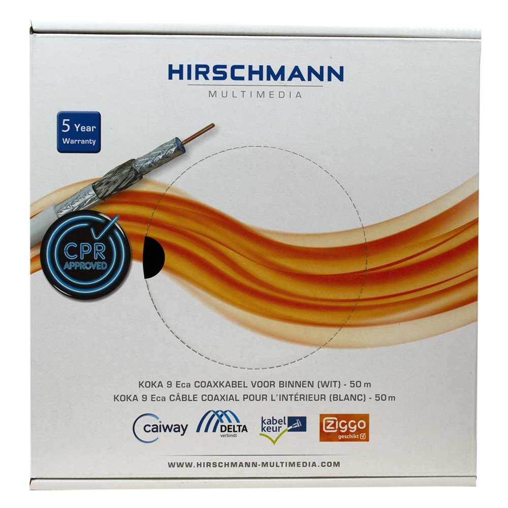 Hirschmann Multimedia Coaxial Cable - 298799820 [50 Meters]