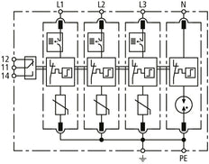 DEHN DEHNguard Mains Surge Protector - 952440