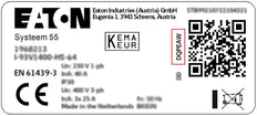 EATON INDUSTRIES Installation Cabinet - 2101000