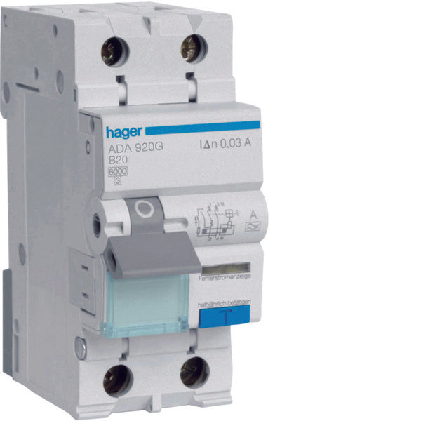 Hager HACO Earth Leakage Circuit Breaker - ADA920G