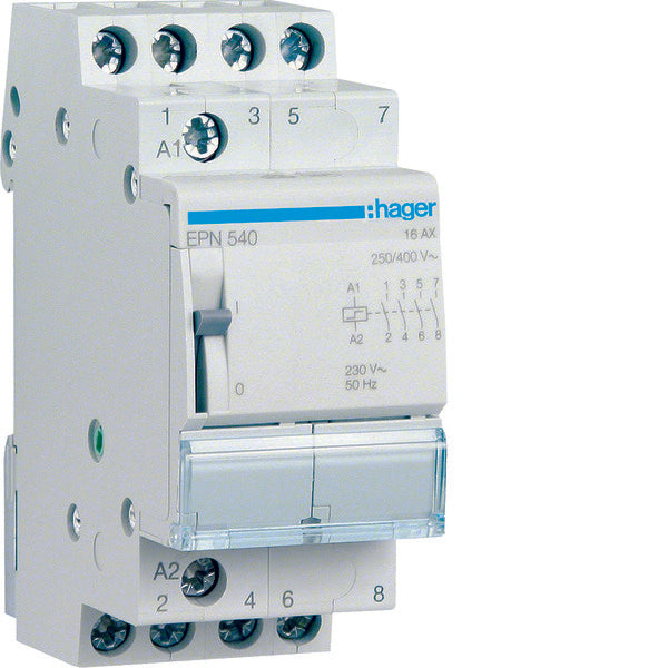 Hager EPN Bistable Relay - EPN540
