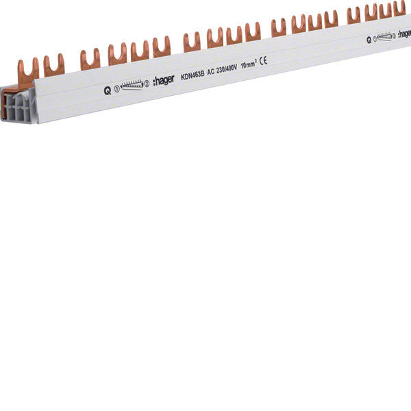 Hager Quickbusbar Kamrail - KDN463B