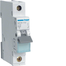 Hager MCN Circuit Breaker - MCN110E