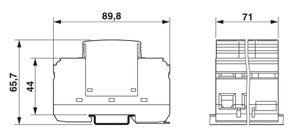 Phoenix Contact VAL-MS Mains Surge Protector - 2838209