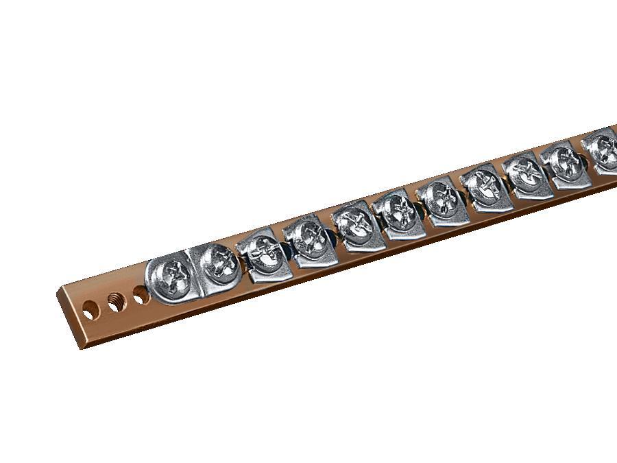 Grounding Rittal Rittal SZ grounding Rail For Distributor - 2364000 | Tameson.com