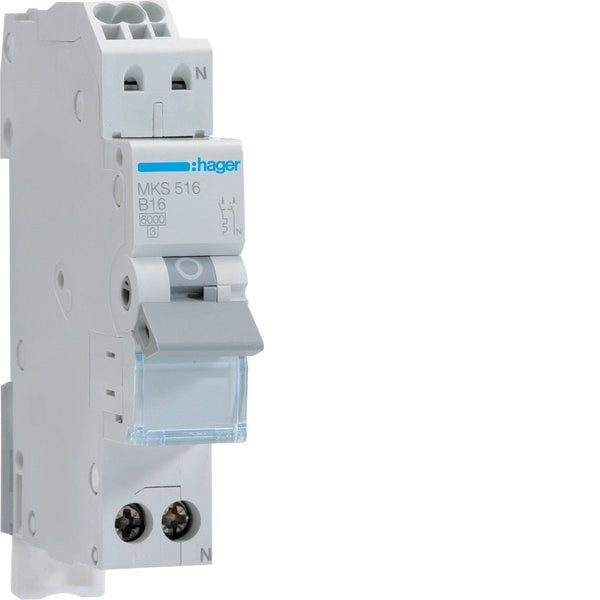 Hager VISION Circuit Breaker - VKS01SG