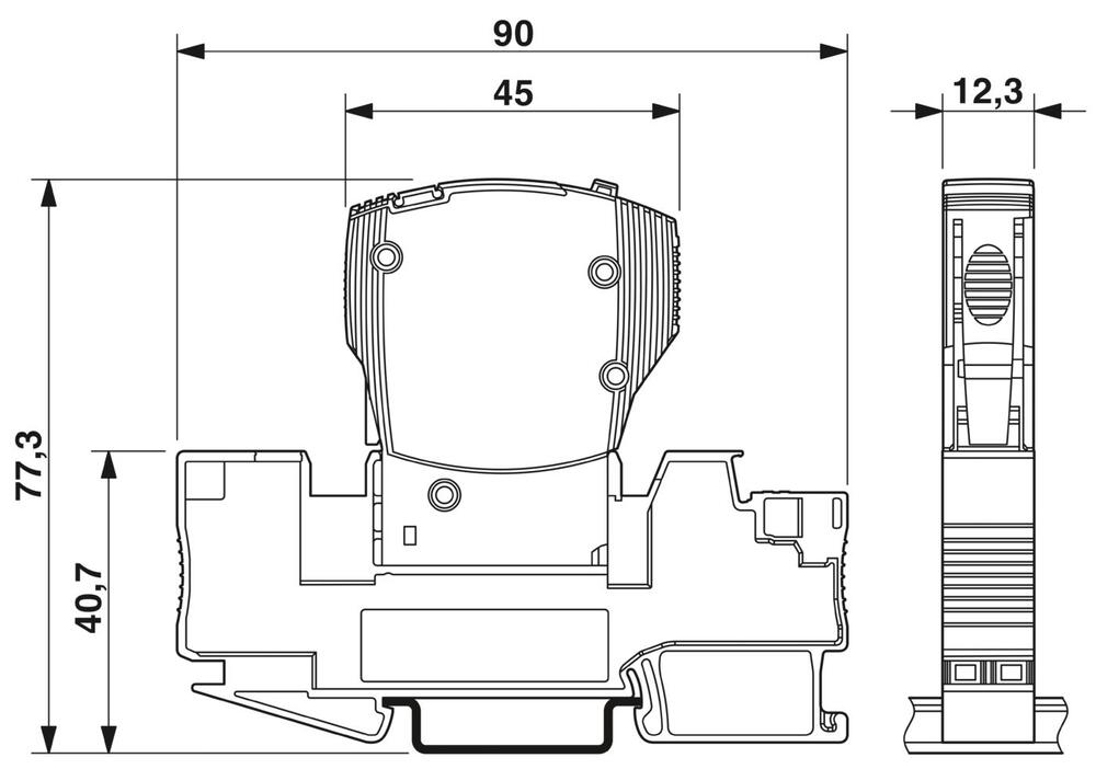 Phoenix Contact Fuse Clamp - 2800848