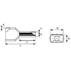 Knipex Wire End Sleeve - 97 99 376 [50 Pieces]