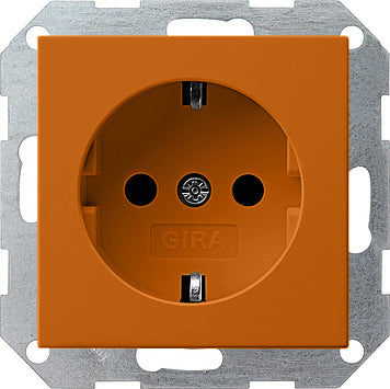 Gira System 55 Wall Socket Outlet (WCD Switchgear) - 145602