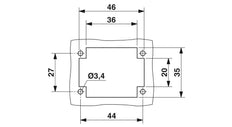 Phoenix Contact HC Contact Block For rectangular Connector - 1407728