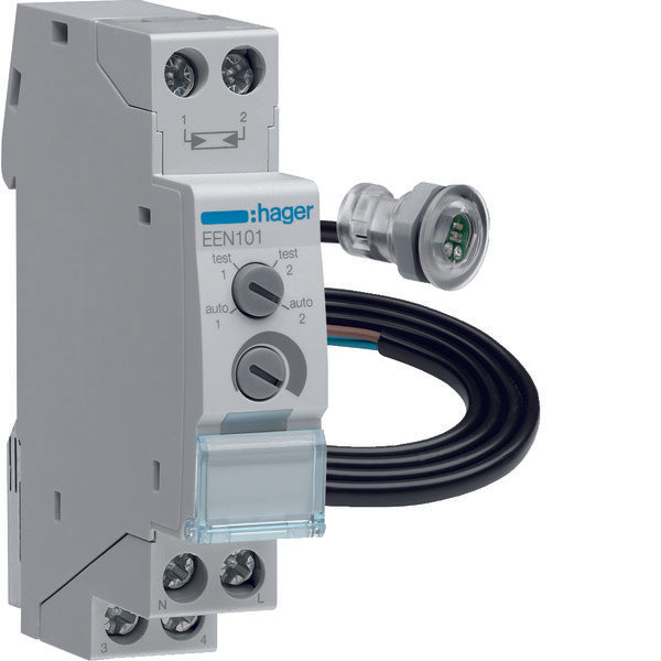 Hager Tebis Twilight Switch For DIN-Rail - EEN101