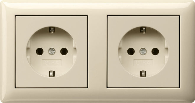 Gira Standard 55 Wall Socket Outlet (WCD Switchgear) - 075601