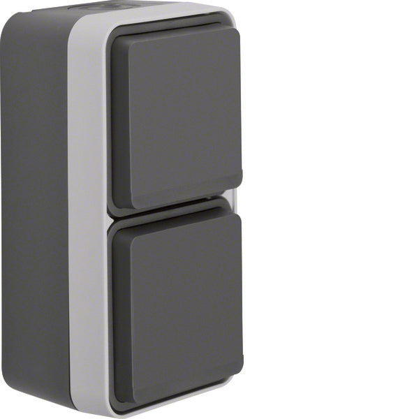 Hager Berker W.1 Wall Outlet (WCD Switchgear) - 47703525