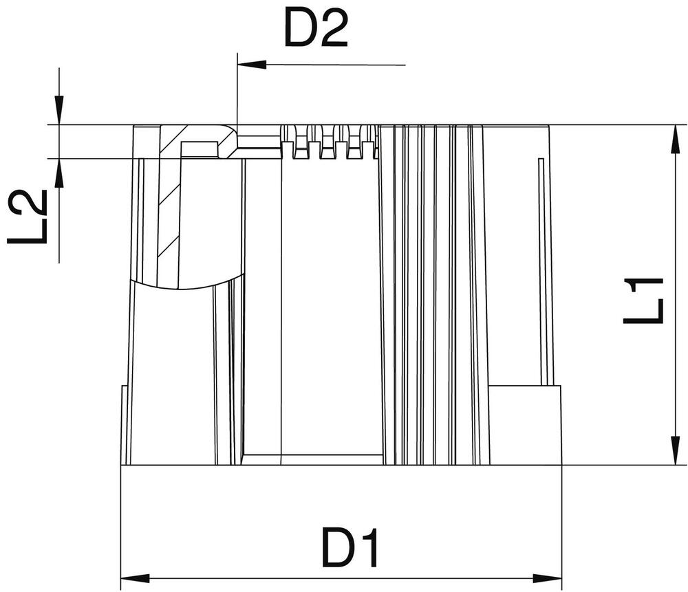OBO Tulle Installation Pipe - 2047812 [50 Pieces]