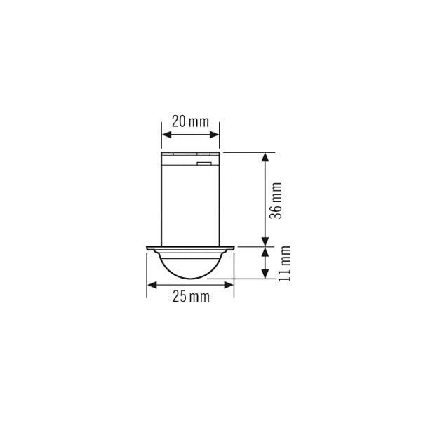 ESYLUX Compact Mini Motion Switch (Complete) - EP10425851 | Tameson.com