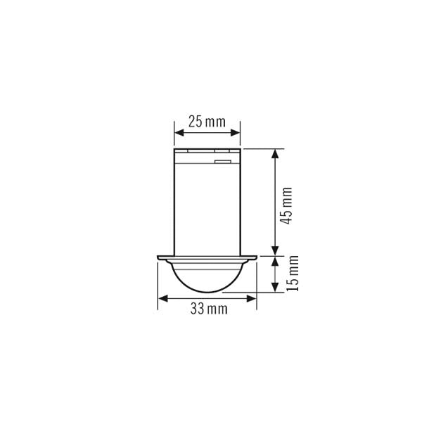ESYLUX Compact Mini Motion Switch (Complete) - EP10426025 | Tameson.com