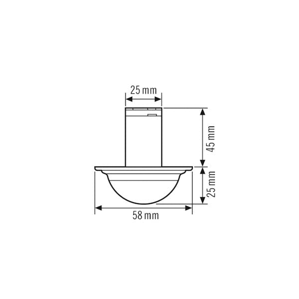 ESYLUX Compact Mini Motion Switch (Complete) - EP10426032 | Tameson.com