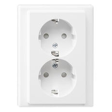Schneider Electric Merten M-Smart Wall Outlet (WCD Switchgear) - MTN2420-1419