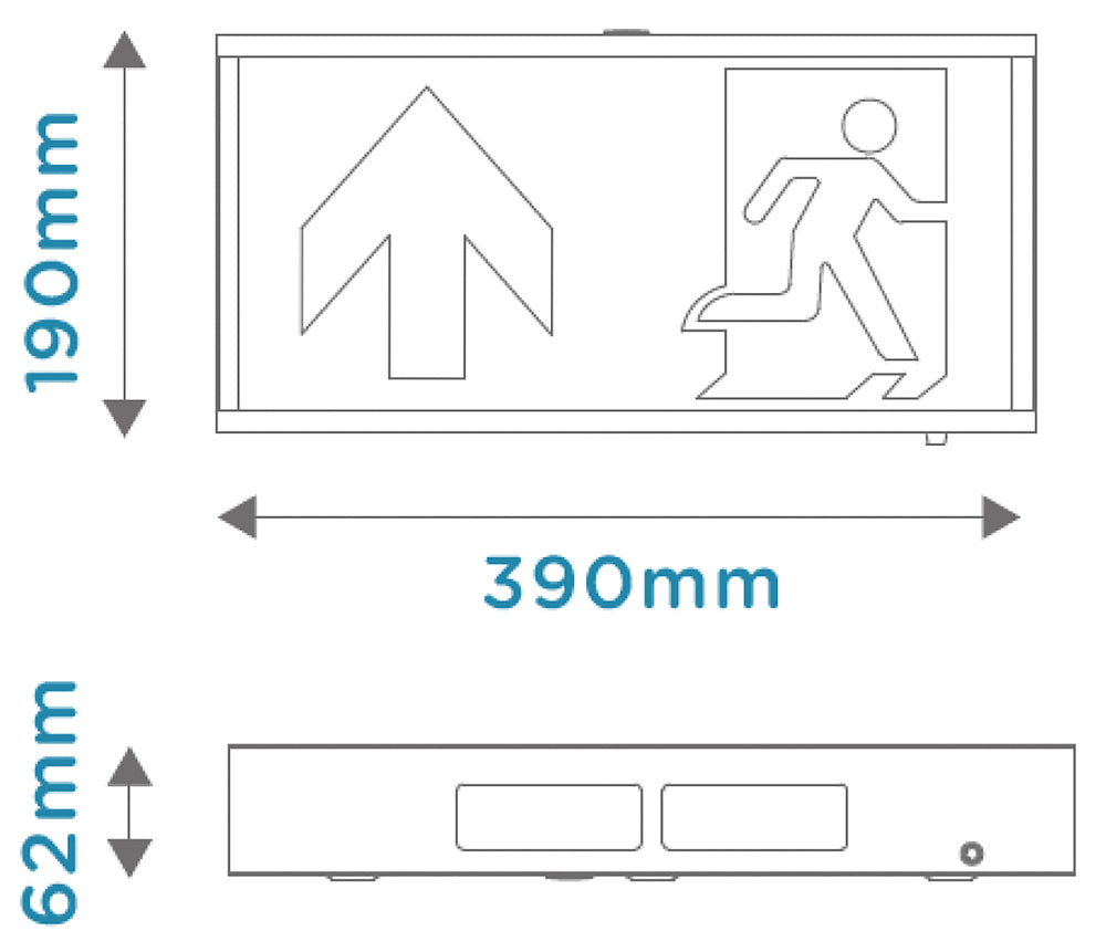 Megaman TEMPUS Emergency Lighting Fixture - MM11051