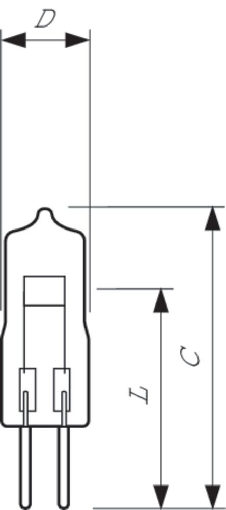 Philips Focusline Halogen Studio, projection And photo lamp - 40986750