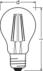 Osram Vintage 1906 LED bulb - 4058075293359