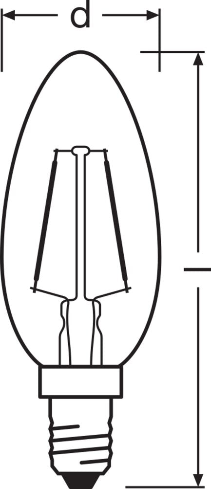Osram Vintage 1906 LED bulb - 4058075293212