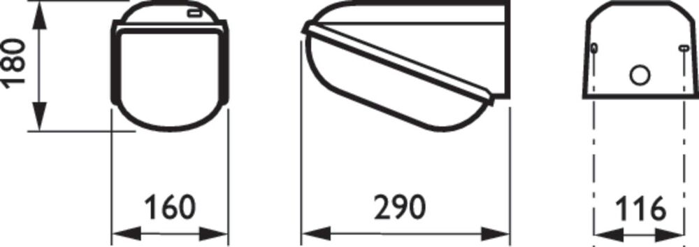 Philips FWC 110/120/121 Orientation Light Fixture - 10432299