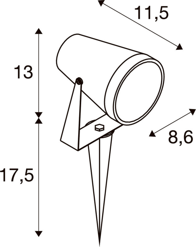 SLV Samrina Garden/footpath Lighting Fixture - 1004757