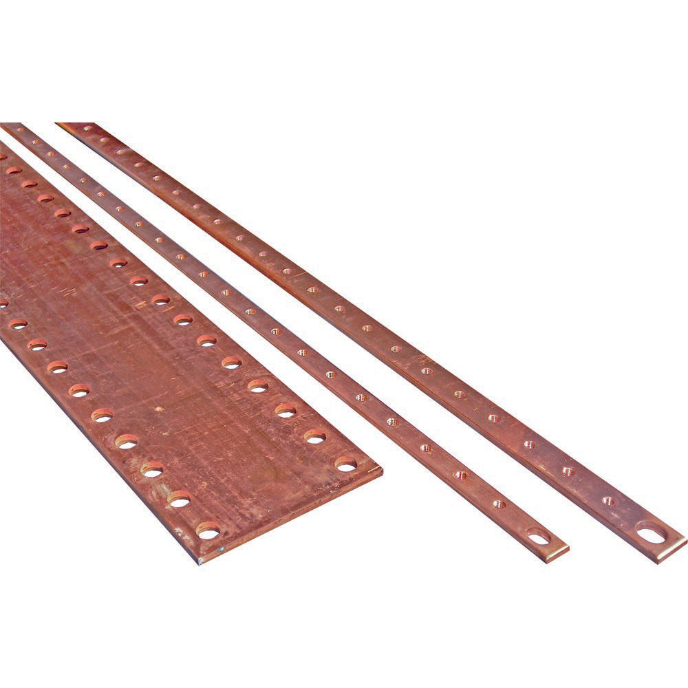 Eaton Copper Rail 15x5x1000 M6 218A Connection Rail - 289861 [4 Pieces ...