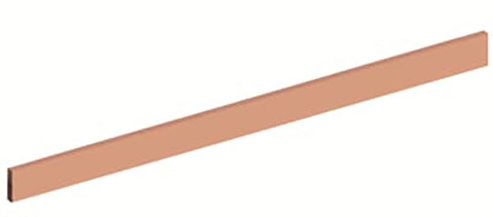 ABB Copper Bar 12x10mm Single 360A B1 Left/Right ZX1046 - 2CPX041912R9999