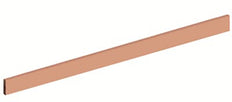 ABB Components Copper Bar 12x5mm Single 250A B1 Short ZX2001 - 2CPX042200R9999