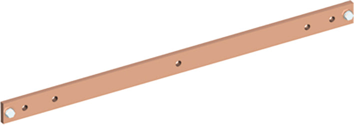 ABB Copper Rail 40x10mm Single 850A B5 Short ZX2035 - 2CPX042229R9999