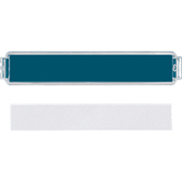 Jung Plexiglas Cover With Text Strip 6x37mm - CD20NA [2 pieces]