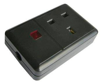 Ratio Electric UK Coupler 13A Black - 70390