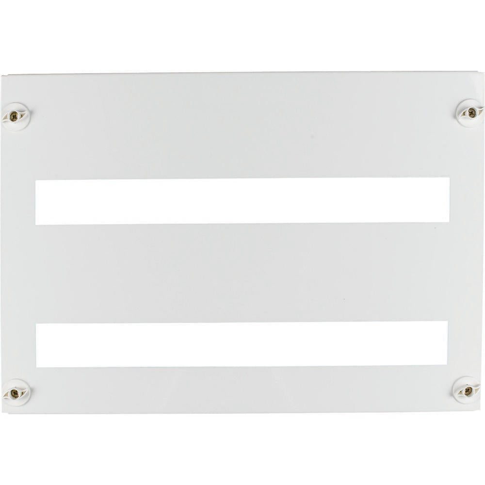 Eaton Front Plate 45mm For 33 Module Units 2 Row White Steel - 240750