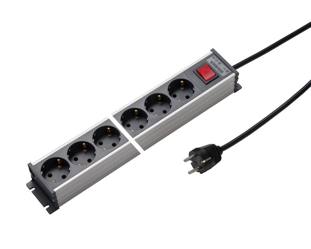 Martin Kaiser 10-Way Power Strip With Switch And 1.5m Cable - 1101ZL10L-SG15 [10 Pieces]