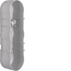 Hager Berker Integro 3-Gang Contact Protection Box Grey - 91933