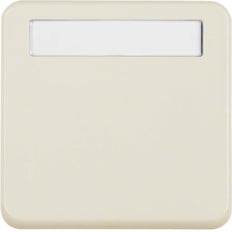 Hager Berker Intermediate Ring With Hinged Cover And Text Field IP44 - 102250