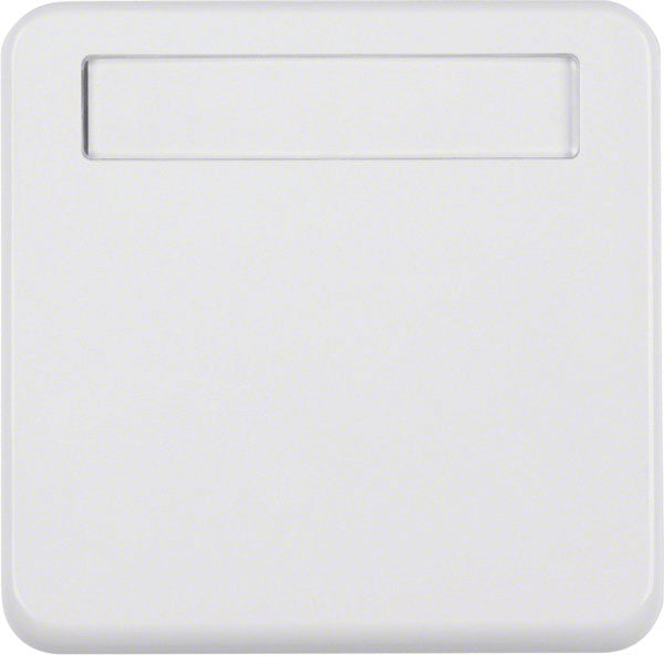 Hager Berker Intermediate Ring With Hinged Cover Text Field IP44 - 102259