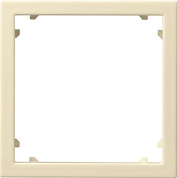 Gira Adapter Frame 45x45 Square System 55 Cream White - 028301 [2 pieces]