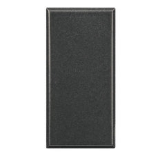 Bticino Axolute Anthracite Blind Plate 1 Module - BTHS4950 [2 pieces]