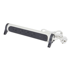 Premium Table Socket OSB 4x2P Earthed 1.5m Cord Black 49414 - 049414 [5 Pieces]