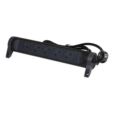Legrand Premium 5x2P Power Strip With 1.5m Cord - Black - 049453 [5 Pieces]